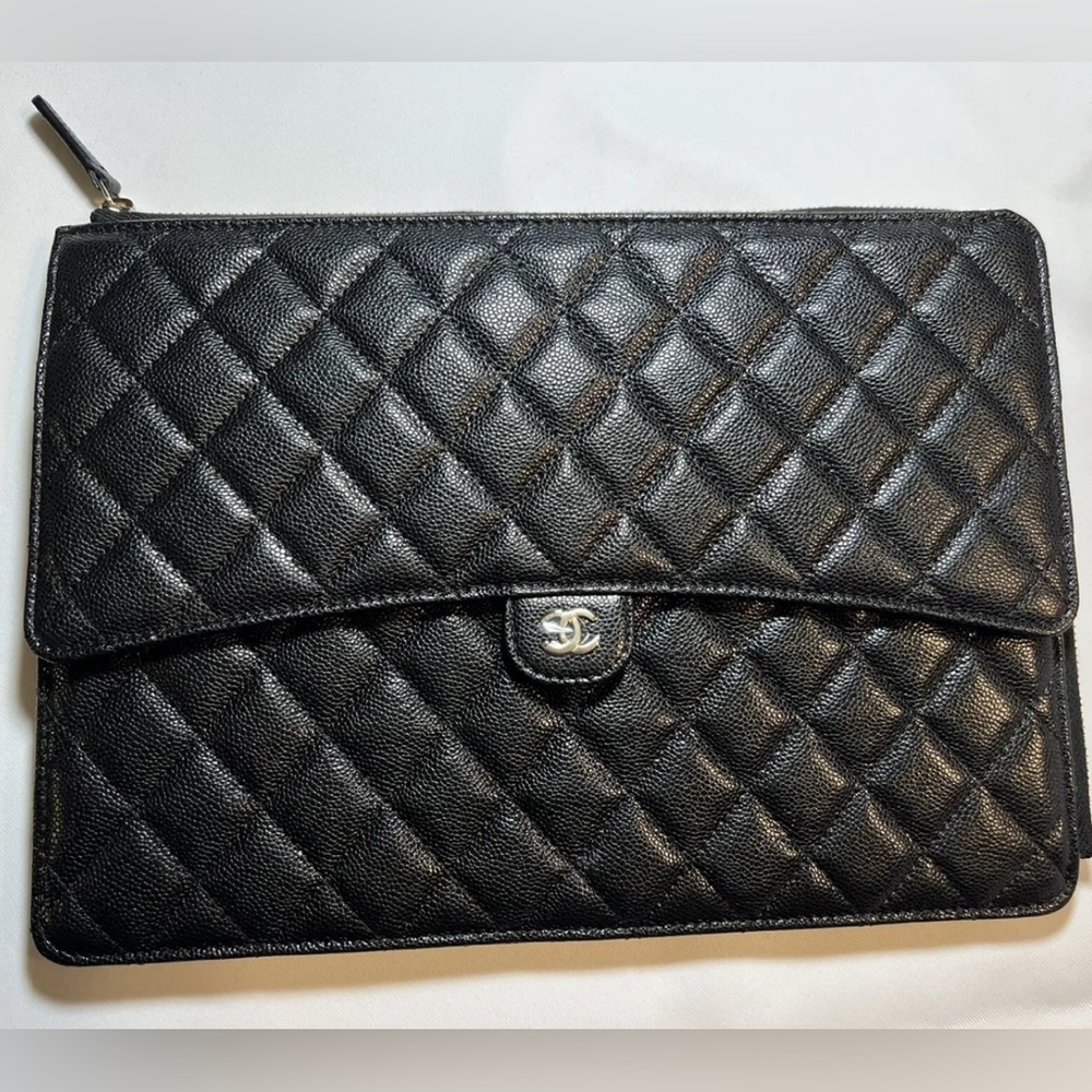 Chanel Quilted Flap Clutch